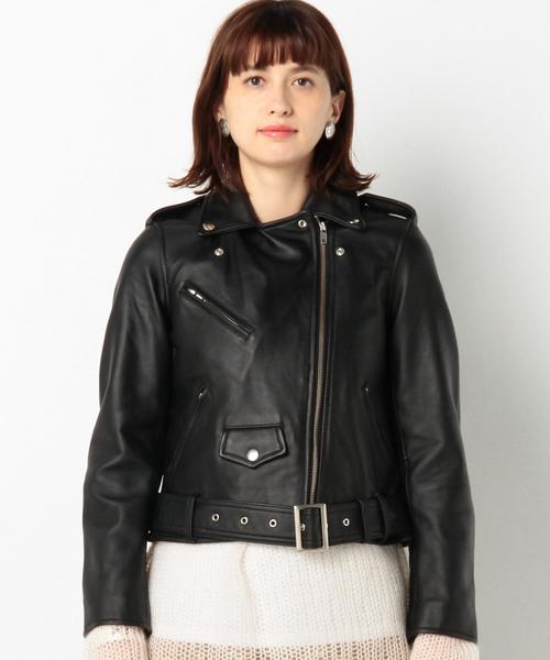 Another Edition(アナザーエディション)の「ラムレザーライダース/AEBC LAMB RIDERS◆(ライダースジャケット・レディース・ブラック/ブラウン・SMALL/MEDIUM)」の19枚目の写真