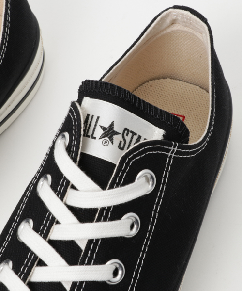CONVERSE（コンバース）の「CONVERSE コンバース / キャンバス オールスター Ｊ ＯＸ MADE IN JAPAN / 3494-32167431（スニーカー・メンズ・ブラック・8.5/9.5/7.5）」の8枚目の写真