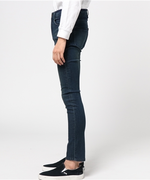 THE CASUAL（カジュアル）の「スキニー メンズ スーパー ストレッチ フィット デニム （デニムパンツ・メンズ・ダークブルー/ネイビー/インディゴブルー/ブラック系その他/グレー/ブルー/ホワイト/ブラック/ダークグレー・XX-LARGE/L/XL/M/S）」の10枚目の写真