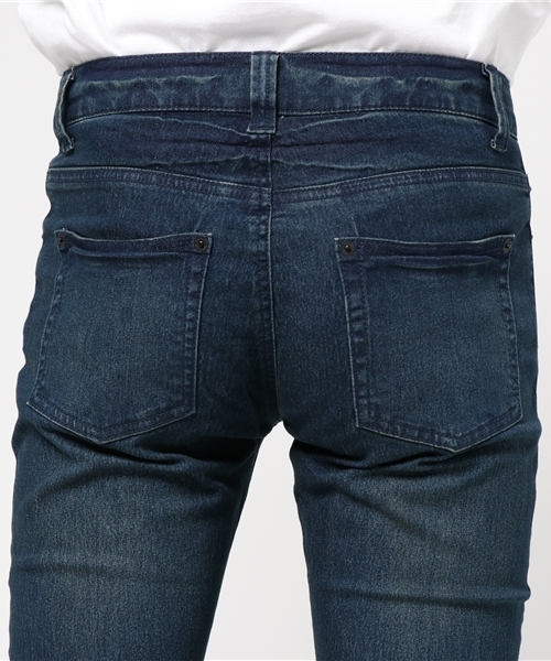 THE CASUAL（カジュアル）の「スキニー メンズ スーパー ストレッチ フィット デニム （デニムパンツ・メンズ・ダークブルー/ネイビー/インディゴブルー/ブラック系その他/グレー/ブルー/ホワイト/ブラック/ダークグレー・XX-LARGE/L/XL/M/S）」の13枚目の写真