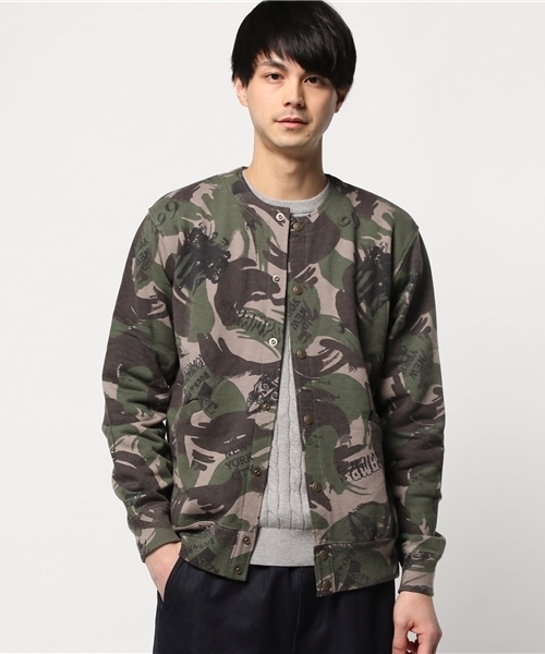 HYSTERIC GLAMOUR（ヒステリックグラマー）の「CR/BC CRAMPS総柄 CD（カーディガン/ボレロ・メンズ・その他2・SMALL/MEDIUM/LARGE）」の2枚目の写真