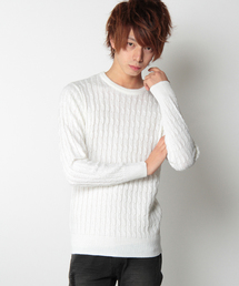 VENCEEXCHANGE | ケーブルCNニット(ニット/セーター)