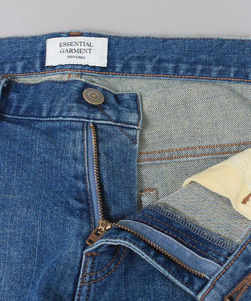 ESSENTIAL GARMENT MEN'S BIGI（エッセンシャルガーメントメンズビギ）の「ストレッチジーンズ/スリムテーパード（デニムパンツ・メンズ・ホワイト/ブルー・S/M/L/SS）」の7枚目の写真