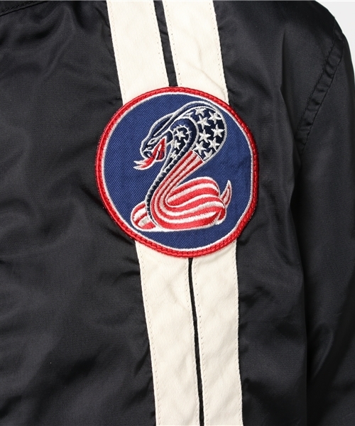 HYSTERIC GLAMOUR（ヒステリックグラマー）の「レーシングJK（ブルゾン・レディース・ホワイト/ブラック/ネイビー・MEDIUM/SMALL）」の15枚目の写真