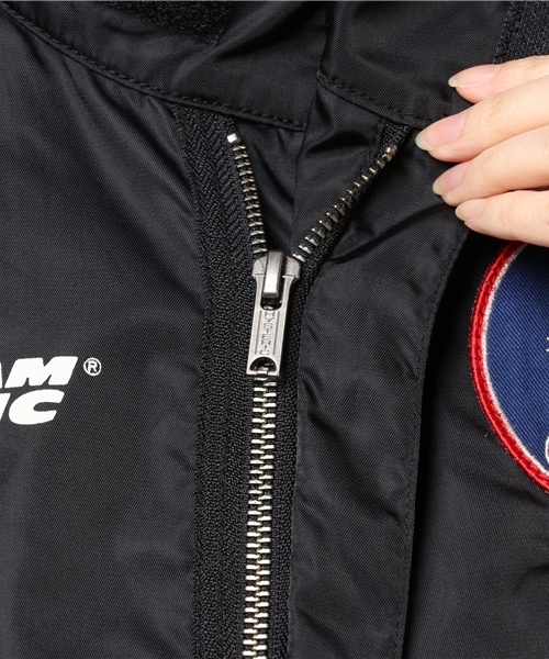 HYSTERIC GLAMOUR（ヒステリックグラマー）の「レーシングJK（ブルゾン・レディース・ホワイト/ブラック/ネイビー・MEDIUM/SMALL）」の14枚目の写真