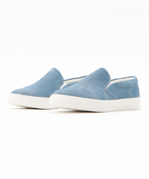 KOBE LETTUCE（コウベレタス）の「ベーシックスリッポンシューズ（スリッポン・レディース・グレー/ホワイト系その他2/ブラック/ホワイト/ホワイト系その他/ホワイト系その他3/ワイン/ブラック系その他2/グレー系その他/ブルー系その他2/イエロー系その他/ネイビー/イエロー/ブルー系その他/パイソン/ブラック系その他3/ブラック系その他/ピンク/レッド/シルバー/レオパード/シルバー系その他/チェック/ピンク系その他/ホワイト系その他4/ブルー系その他3/その他/その他1/ベージュ/ゼブラ/ブルー系その他4・L/M/S/LL）」の15枚目の写真