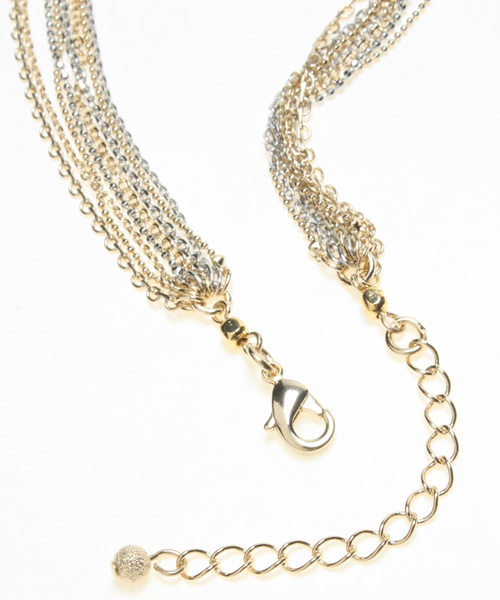 Demi-Luxe BEAMS（デミルクス ビームス）の「Demi-Luxe BEAMS / 8連ノット ロングネックレス（ネックレス・レディース・ゴールド/その他1・ONE SIZE）」の6枚目の写真