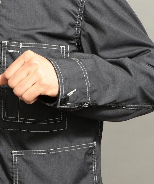 BEAUTY&YOUTH UNITED ARROWS(ビューティーアンドユースユナイテッドアローズ)の「BY TR/TC カバーオール ジャケット ◆(カバーオール・メンズ・ダークグレー/ネイビー・LARGE/X-LARGE/SMALL/MEDIUM)」の18枚目の写真