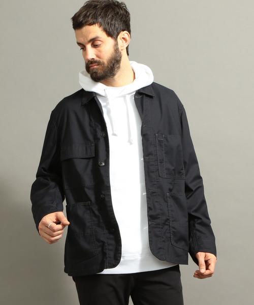 BEAUTY&YOUTH UNITED ARROWS(ビューティーアンドユースユナイテッドアローズ)の「BY TR/TC カバーオール ジャケット ◆(カバーオール・メンズ・ダークグレー/ネイビー・LARGE/X-LARGE/SMALL/MEDIUM)」の9枚目の写真
