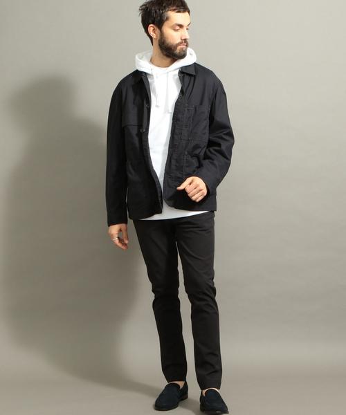 BEAUTY&YOUTH UNITED ARROWS(ビューティーアンドユースユナイテッドアローズ)の「BY TR/TC カバーオール ジャケット ◆(カバーオール・メンズ・ダークグレー/ネイビー・LARGE/X-LARGE/SMALL/MEDIUM)」の5枚目の写真