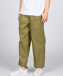 EN ROUTE | ENR コットンツイル1プリーツパンツ ◆(その他パンツ)