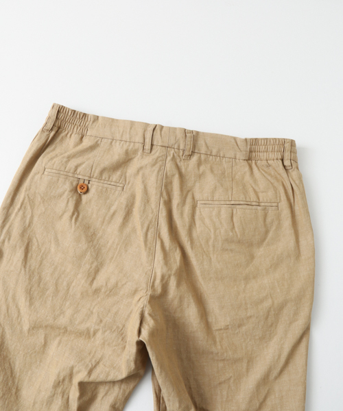 URBAN RESEARCH（アーバンリサーチ）の「UR JAPAN MADE C/L ANKLE EASYTROUSER（その他パンツ・メンズ・ベージュ/ネイビー/カーキ・LARGE/MEDIUM）」の8枚目の写真