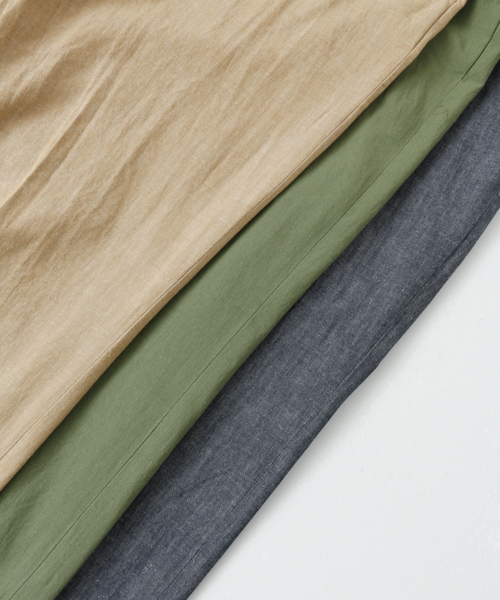 URBAN RESEARCH（アーバンリサーチ）の「UR JAPAN MADE C/L ANKLE EASYTROUSER（その他パンツ・メンズ・ベージュ/ネイビー/カーキ・LARGE/MEDIUM）」の11枚目の写真