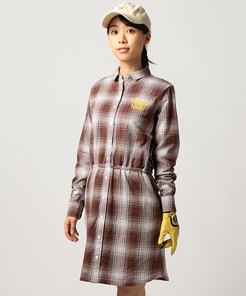 セール Beams Golf Orange Label チェック ワンピース ワンピース Beams Golf ビームスゴルフ のファッション通販 Zozotown