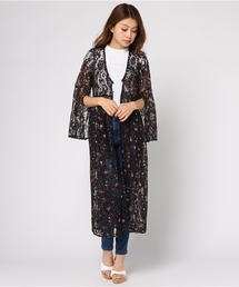 VENCEEXCHANGE | 花柄レースシャツディガン(カーディガン/ボレロ)