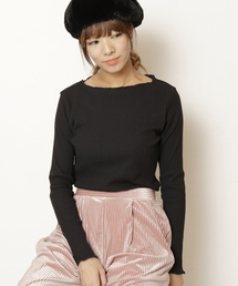 RAY CASSIN | ランダムテレコプルオーバー(Tシャツ/カットソー)