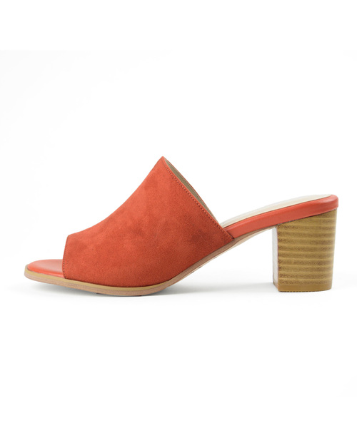 WA ORiental TRaffic（ダブルエーオリエンタルトラフィック）の「春夏★スエードミュールサンダル★8656（サンダル・レディース・ベージュ/レッド/ブラック・L/LL/M/S/3L/SS）」の12枚目の写真