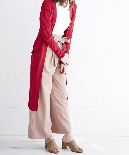 WA ORiental TRaffic（ダブルエーオリエンタルトラフィック）の「春夏★スエードミュールサンダル★8656（サンダル・レディース・ベージュ/レッド/ブラック・L/LL/M/S/3L/SS）」の9枚目の写真