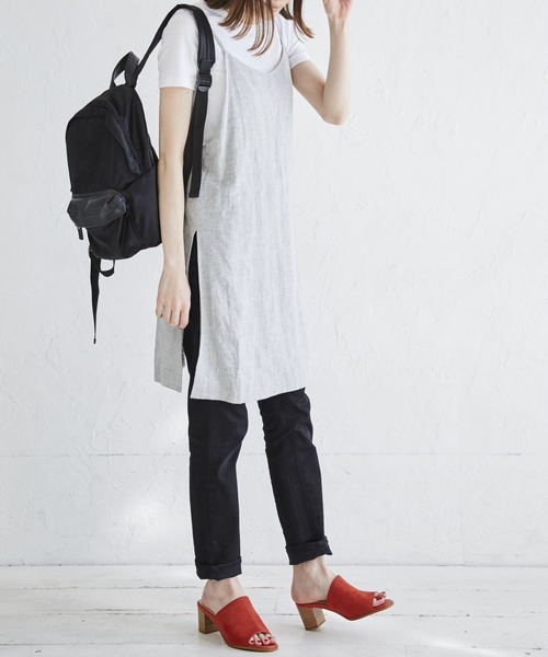 WA ORiental TRaffic（ダブルエーオリエンタルトラフィック）の「春夏★スエードミュールサンダル★8656（サンダル・レディース・ベージュ/レッド/ブラック・L/LL/M/S/3L/SS）」の10枚目の写真