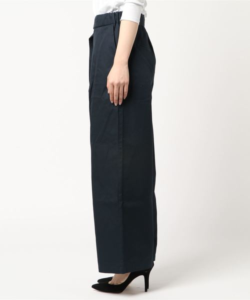 CIAOPANIC(チャオパニック)の「コットンギャバワイドパンツ(その他パンツ・レディース・アイボリー/ベージュ/ネイビー・FREE)」の4枚目の写真