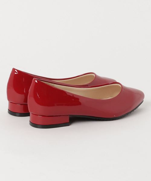 menue（メヌエ）の「ポインテッドトゥ レイン パンプス（パンプス・レディース・レッド/ピンクベージュ/ブラック/ベージュ/グレー/その他/ナチュラル/ブラック系その他/ピンク系その他/シルバー/ホワイト/グレイッシュベージュ/ブラック系その他2/パイソン・34/36/40/41/35/38/39/37）」の17枚目の写真