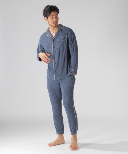 BAYFLOW ルームウェア セール】BAYFLOW／≪to Relax≫パイルパジャマシャツ 18SS