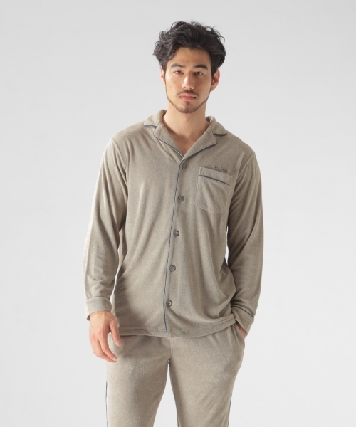 BAYFLOW ルームウェア セール】BAYFLOW／≪to Relax≫パイルパジャマシャツ 18SS