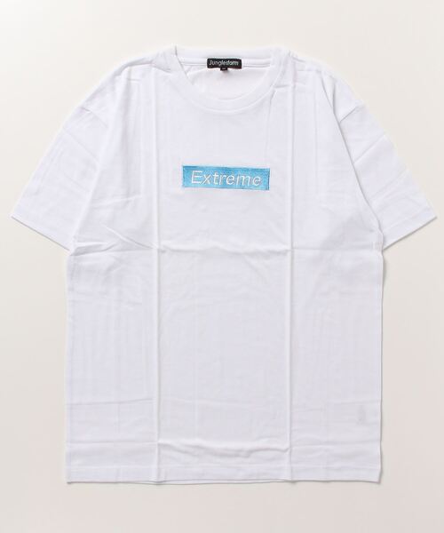 STYLEBLOCK（スタイルブロック）の「ビッグシルエットボックスロゴ胸刺繍半袖Tシャツ（Tシャツ/カットソー・メンズ・ホワイト系その他/ホワイト系その他2/ホワイト系その他3/イエロー/ピンク/ブラック・L/M）」の3枚目の写真