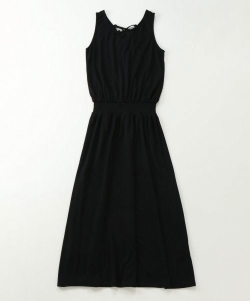 VENCEEXCHANGE（ヴァンスエクスチェンジ）の「バックレースアップカットワンピース（ワンピース・レディース・ライトグレー/ブラック・M）」の2枚目の写真