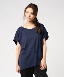 バックドレープシフォン使いトップス