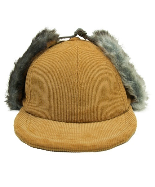 Ruben（ルーベン）の「イヤーカバー コーディロイCAP（キャップ・レディース・ブラック/ベージュ/グレー/オレンジ/キャメル・FREE）」の21枚目の写真