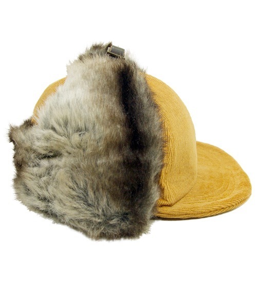 Ruben（ルーベン）の「イヤーカバー コーディロイCAP（キャップ・レディース・ブラック/ベージュ/グレー/オレンジ/キャメル・FREE）」の14枚目の写真