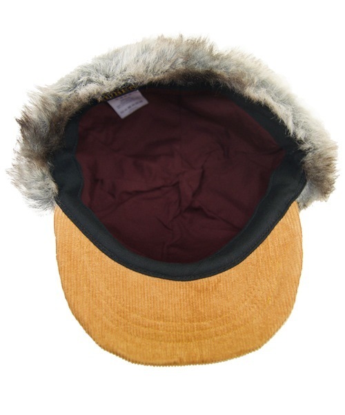 Ruben（ルーベン）の「イヤーカバー コーディロイCAP（キャップ・レディース・ブラック/ベージュ/グレー/オレンジ/キャメル・FREE）」の19枚目の写真