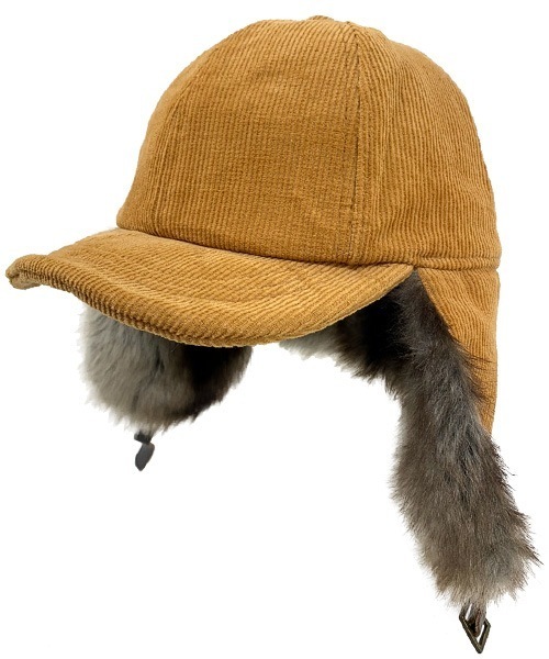 Ruben（ルーベン）の「イヤーカバー コーディロイCAP（キャップ・レディース・ブラック/ベージュ/グレー/オレンジ/キャメル・FREE）」の17枚目の写真