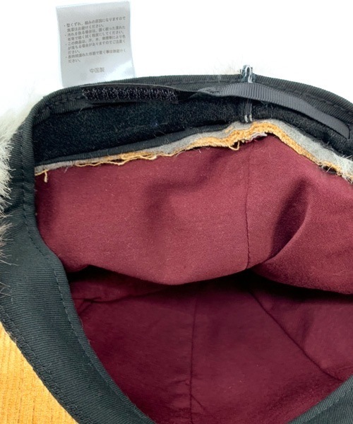 Ruben（ルーベン）の「イヤーカバー コーディロイCAP（キャップ・レディース・ブラック/ベージュ/グレー/オレンジ/キャメル・FREE）」の13枚目の写真