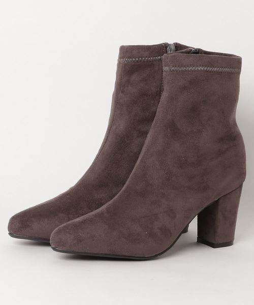 VENCEEXCHANGE（ヴァンスエクスチェンジ）の「ストレッチブーツ（ブーツ・レディース・ブラック/グレー/ワインレッド・M/L）」の6枚目の写真