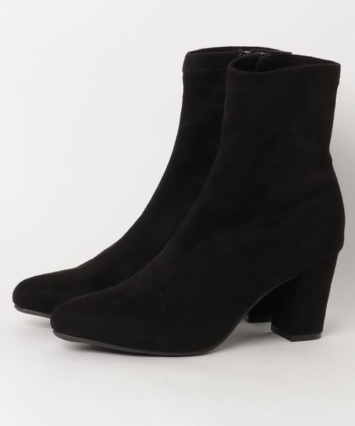 VENCEEXCHANGE（ヴァンスエクスチェンジ）の「ストレッチブーツ（ブーツ・レディース・ブラック/グレー/ワインレッド・M/L）」の2枚目の写真