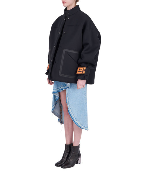 off white（オフホワイト）の「OFF-WHITE K-WAY（その他アウター・レディース・ブラック・40）」の3枚目の写真