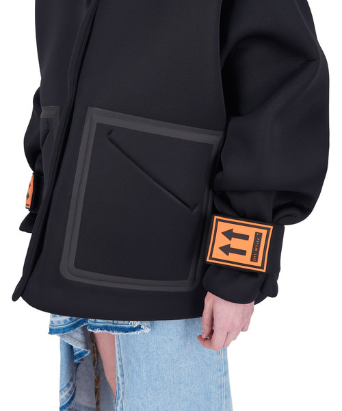 off white（オフホワイト）の「OFF-WHITE K-WAY（その他アウター・レディース・ブラック・40）」の6枚目の写真