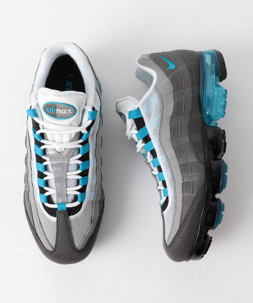 NIKE(ナイキ)の「<NIKE> AIR VAPORMAX 95/ヴェイパーマックス(スニーカー・メンズ・コバルトブルー/レッド・26cm/28cm/27cm/26.5cm)」の1枚目の写真