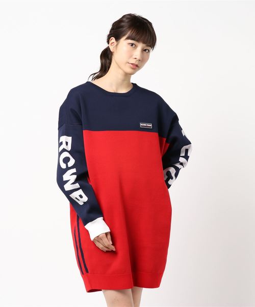 PEAC 切替 ニット ワンピース PEAC 切替 ニット ワンピース