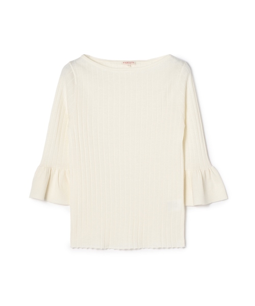 DEMYLEE（デミリー）の「DEMYLEE / フリルスリーブニット（ニット  