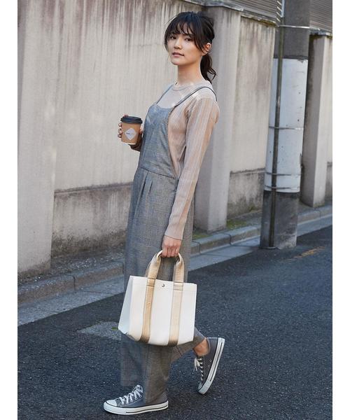 AMERICAN HOLIC（アメリカンホリック）の「変形リブクルーネックプルオーバー　＊（ニット/セーター・レディース・チャコールグレー/ブラック/ベージュ/アイボリー/杢グレー/その他7/グレー系その他4/ピンク系その他2・M/L）」の17枚目の写真