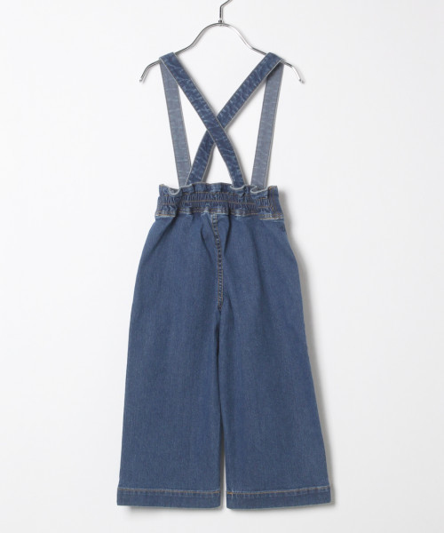 GLOBAL WORK(グローバルワーク)の「【キッズ】サスツキデニムワイドパンツ/817450(その他パンツ・キッズ・ネイビー/ブルー・SMALL/MEDIUM/LARGE/X-LARGE/XX-LARGE)」の5枚目の写真