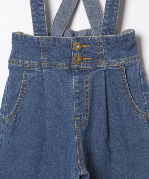 GLOBAL WORK(グローバルワーク)の「【キッズ】サスツキデニムワイドパンツ/817450(その他パンツ・キッズ・ネイビー/ブルー・SMALL/MEDIUM/LARGE/X-LARGE/XX-LARGE)」の7枚目の写真