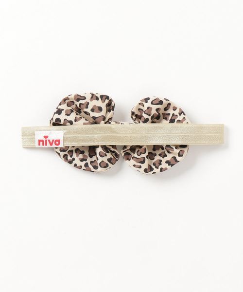 niva（ニヴァ）の「【niva/ニヴァ】Leopard hair band（ヘアバンド・キッズ・レオパード・FREE）」の2枚目の写真