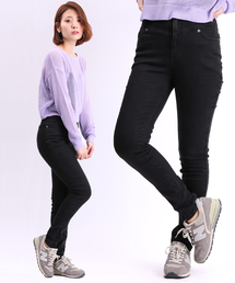 WEGO | WEGO/ハイウエストスキニーパンツ(デニムパンツ)