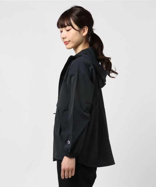 Champion(チャンピオン)の「チャンピオン Champion ZIP HOODED JACKET CW-PSC04(その他アウター・レディース・ブラック/レッドパープル・M/L)」の3枚目の写真