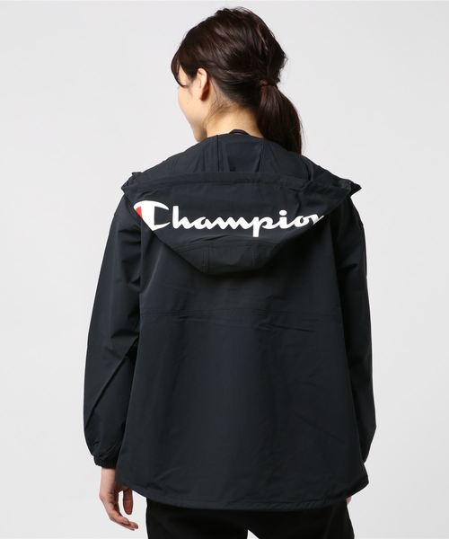 Champion(チャンピオン)の「チャンピオン Champion ZIP HOODED JACKET CW-PSC04(その他アウター・レディース・ブラック/レッドパープル・M/L)」の4枚目の写真