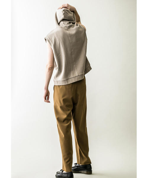 MONKEY TIME(モンキータイム)の「<monkey time> URK CROPPED PO HOODIE/パーカー(ベスト・メンズ・ブラック/ベージュ・M/L)」の12枚目の写真